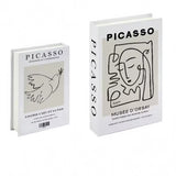 Roomtery Picasso Minimalist Fake Book Storage Box, view 6