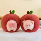 Roomtery Piglet in a Peach Plush Hideaway Set, view 2