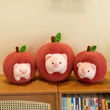 Roomtery Piglet in a Peach Plush Hideaway Set, view 4