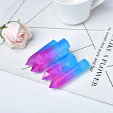 Roomtery Pink and Blue Quartz Tower Crystal, view 4