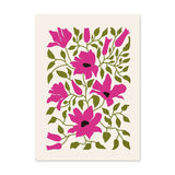 Roomtery Pink Art Collage Canvas Posters, view 4