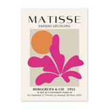 Roomtery Pink Art Collage Canvas Posters, view 6