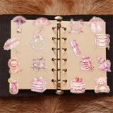 Roomtery Pink Coquette Girl Aesthetic Sticker Pack, view 5
