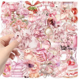 Roomtery Pink Coquette Girl Aesthetic Sticker Pack, view 6