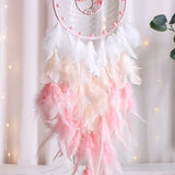 Roomtery Pink Feather Dream Catcher, view 2