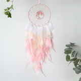 Roomtery Pink Feather Dream Catcher, view 5