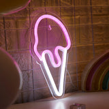 Roomtery Pink Ice Cream LED Neon Sign, view 2