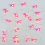 Roomtery Pink Unicorn Fairy String Lights, view 2