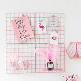 Roomtery Pink Wall Grid Organizer, view 2