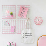 Roomtery Pink Wall Grid Organizer, view 3