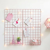 Roomtery Pink Wall Grid Organizer, view 6