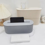 Roomtery Pleated Extension Board Wire Organizer, view 2