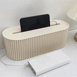 Roomtery Pleated Extension Board Wire Organizer, view 4