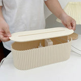 Roomtery Pleated Extension Board Wire Organizer, view 6