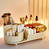 Roomtery Pleated Makeup Desktop Organizer, view 3