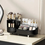 Roomtery Pleated Makeup Desktop Organizer, view 6