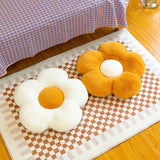 Roomtery Plush Daisy Flower Decorative Pillow, view 2