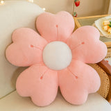 Roomtery Plush Flower Throw Pillow, view 4