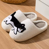 Roomtery Plush Kitty Slippers, view 5