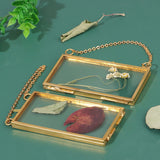 Roomtery Pressed Flowers Brass Frame, view 2
