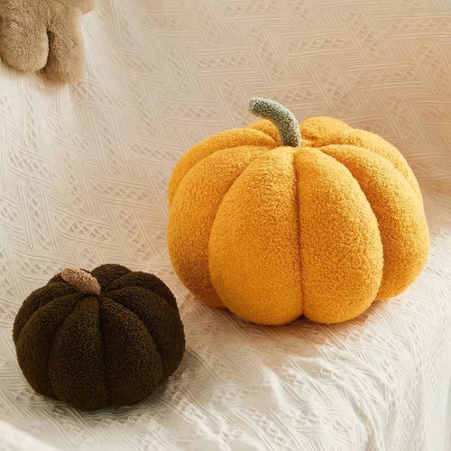Roomtery Terry Pumpkin Plush Pillow