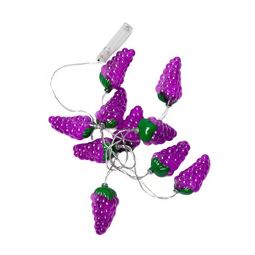 Roomtery Purple Grape String Lights