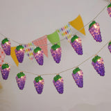 Roomtery Purple Grape String Lights, view 2