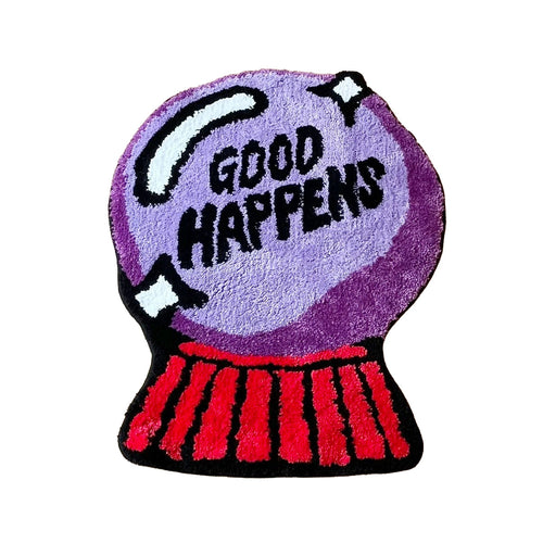 Roomtery Purple Magic Ball Cute Accent Rug