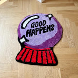 Roomtery Purple Magic Ball Cute Accent Rug, view 3