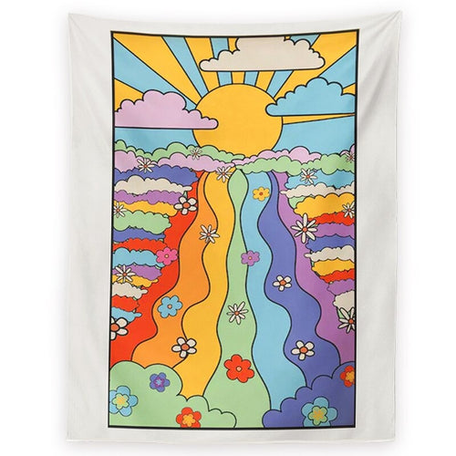 Roomtery Rainbow River Tapestry