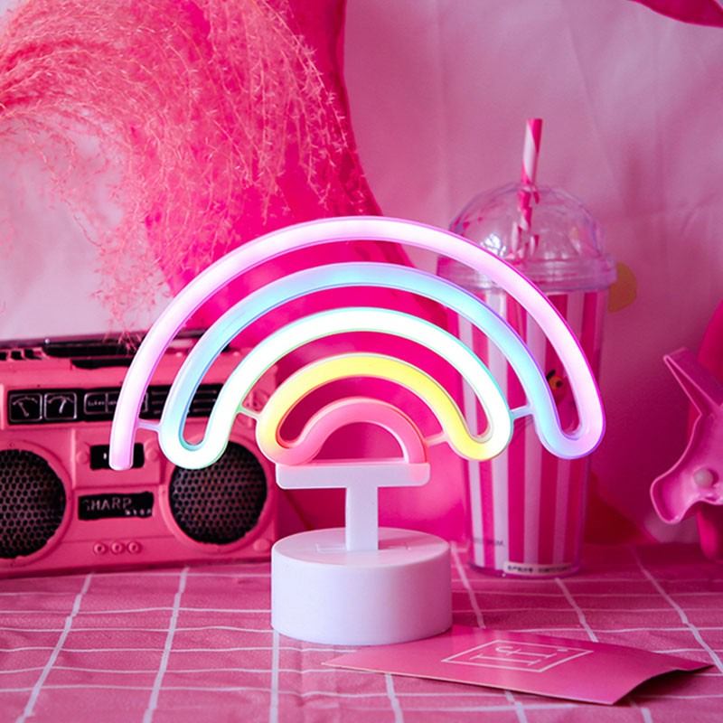 Roomtery Rainbow Table Neon Sign