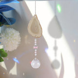 Roomtery Raw Stone Cut Crystal Suncatcher, view 2