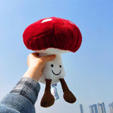 Roomtery Red Mushroom Pillow Toy, view 2