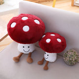 Roomtery Red Mushroom Pillow Toy, view 3