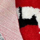 Roomtery Red Vampire Lips Tufted Accent Rug, view 4