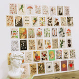 Roomtery Retro Botanical Wall Collage Cards, view 2