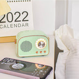 Roomtery Retro Rounded Radio Bluetooth Speaker, view 4