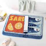 Roomtery Retro Sardine Tin Tufted Floor Mat, view 2