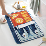 Roomtery Retro Sardine Tin Tufted Floor Mat, view 3