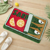 Roomtery Retro Sardine Tin Tufted Floor Mat, view 5