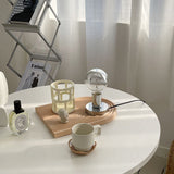 Roomtery Retro Silver Gloss Table Lamp, view 5