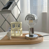 Roomtery Retro Silver Gloss Table Lamp, view 6