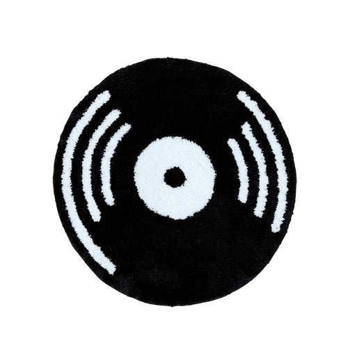 Roomtery Retro Vinyl Record Tufted Round Rug