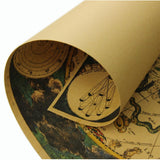 Roomtery Retro Zodiac Constellation Map Poster, view 2
