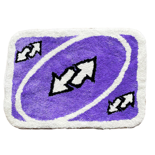 Roomtery Reverse Card Fluffy Accent Rug