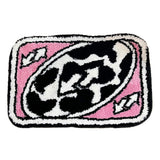Roomtery Reverse Card Fluffy Accent Rug, view 4