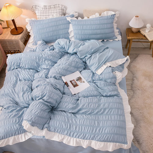 Roomtery Ribbed Softie Bedding Set