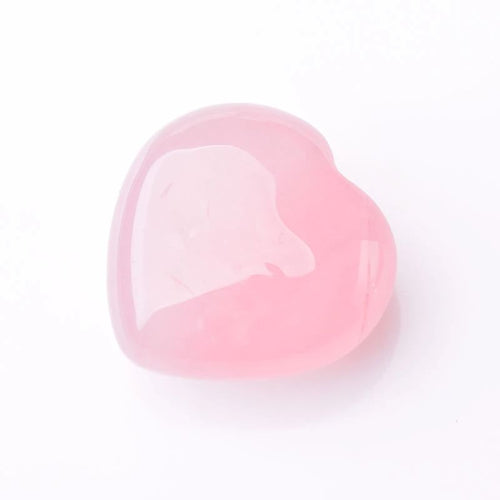 Roomtery Rose Quartz Crystal Heart
