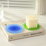 Roomtery Round Gradient Acrylic Coaster, view 2