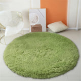 Roomtery Round Green Grass Rug, view 2